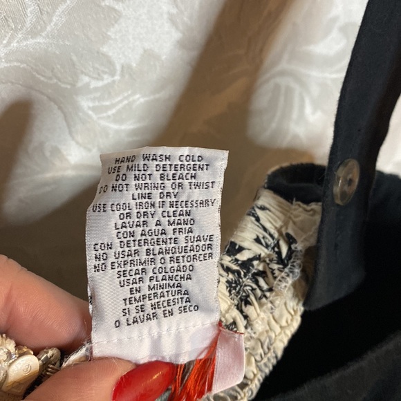 R&K originals dress black and white 12 floral - Picture 8 of 8